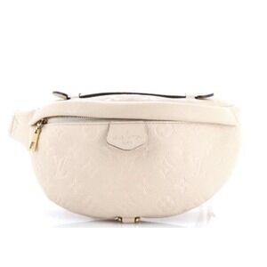 Louis Vuitton‎ Empreintre White/Cream Bumbag RARE Top Handle chest strap